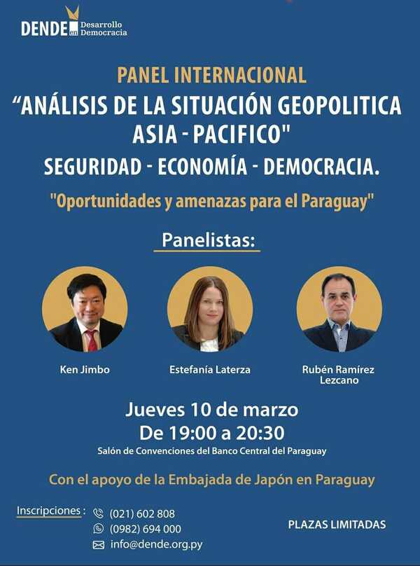 Análisis de la situación geopolítica Asia-Pacífico y su impacto para el país, tema de Panel Internacional - .::Agencia IP::.