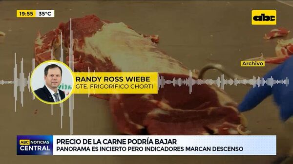 Precio de la carne podría bajar - ABC Noticias - ABC Color