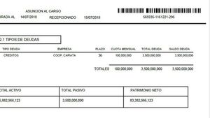 Informe sobre Galeano señala nexo con condenado por lavado de dinero