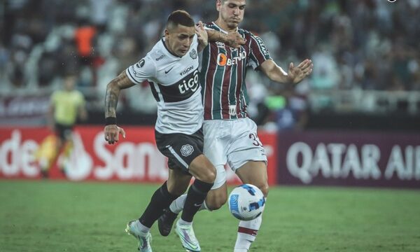Traspié franjeado en la Libertadores