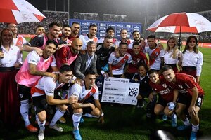 Robert Rojas 'descansó' pensando en la Liga y River golea en la Copa Argentina
