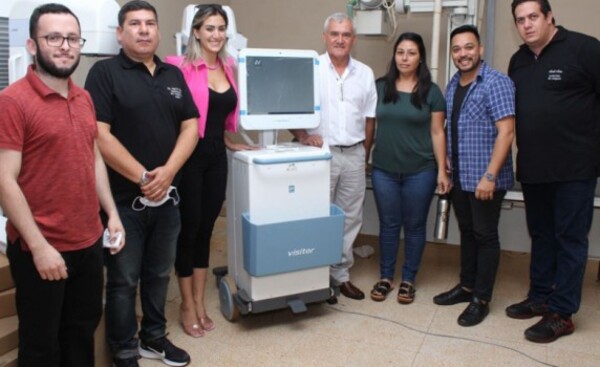Hospital Distrital de Hernandarias recibe equipo de rayos X