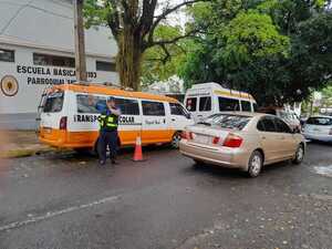 PMT intensificará control alrededor de colegios en Encarnación