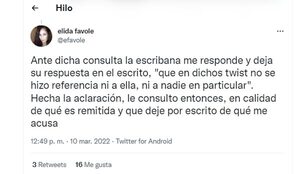 Asesora de Fiscalía tras polémicos tuits: “¿de qué me acusa?” - Nacionales - ABC Color