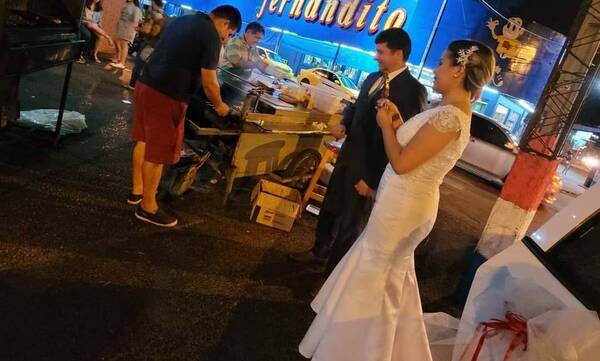 Crónica / "Teníamos muchísima hambre, se imponía bajarle uno", dijo la novia de los asaditos