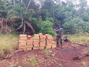 Hallan más de 1.000 kilos de marihuana a orillas del embalse del Lago Itaipu - La Clave