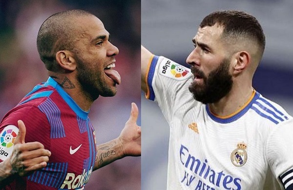 Dani Alves deja los colores de lado y alaba a Benzema - La Prensa Futbolera
