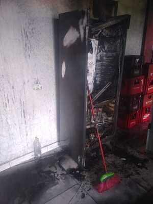 Susto en comercio de Cambyretá por principio de incendio
