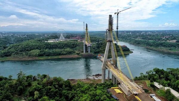 Puente de la Integración alcanza 81% de ejecución - ABC en el Este - ABC Color