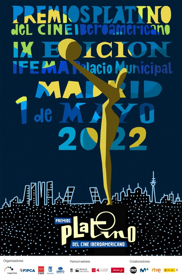 Javier Mariscal diseñó el cartel de los Premios Platino 2022