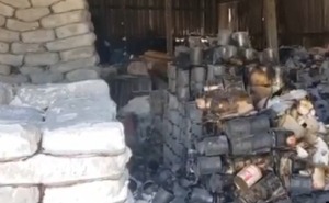 Incendio en bodega de Zona 10 de Huehuetenango - SNT