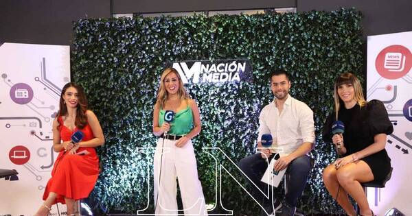 La Nación / Nación Media celebra su lanzamiento con sus destacadas figuras