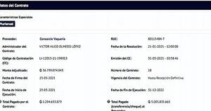 La Nación / Corren millonarios pagos a empresa del amigo del Vice
