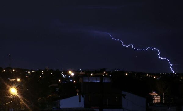 Lluvias y tormentas continuarán este viernes - Nacionales - ABC Color