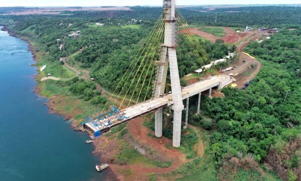 Puente de la Integración, entre PresidenteFranco y Foz, llega al 81% de ejecución – Diario TNPRESS