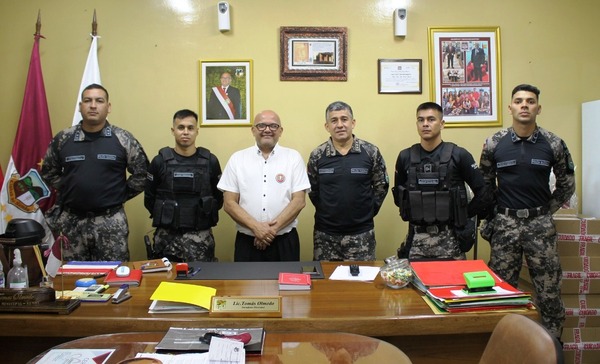 Grupo Lince y Municipio acuerdan fortalecer la seguridad en Ñemby •