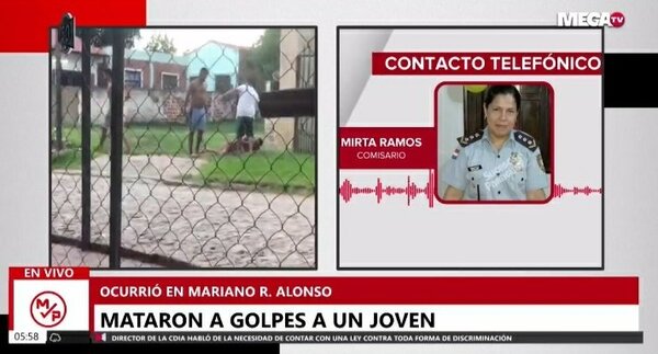Mataron a golpes a un joven y luego se entregaron para no ser linchados por vecinos - Megacadena — Últimas Noticias de Paraguay