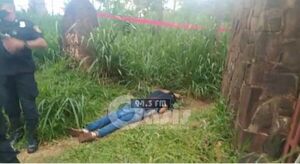 Hallan cadáver de un joven frente a una cantera En Pedro Juan