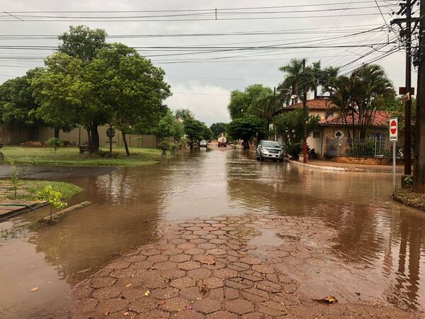 Concepción: 41 milímetros de agua acumulada tras lluvia - Nacionales - ABC Color