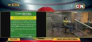 Limitan retiro de ahorro en la cooperativa San Cristóbal - C9N