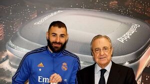 Florentino Pérez homenajea a Benzema tras superar a Di Stéfano