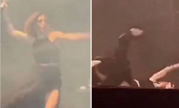 Crónica / [VIDEO] Cantante de desplomó en pleno escenario