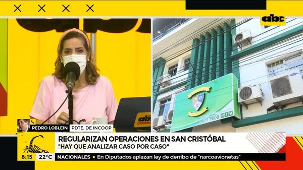 Regularizan operaciones en la Cooperativa San Cristóbal - ABC Noticias - ABC Color