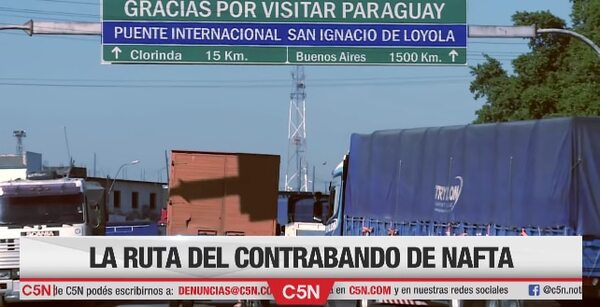 La ruta del combustible, desde Clorinda hasta Falcón y Puerto Elsa - Nacionales - ABC Color