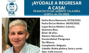 Madre del joven turista desaparecido en Cancún viajará a México - OviedoPress