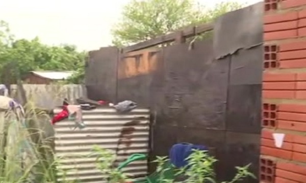 Varias familias afectadas tras fuerte temporal en Villeta - SNT