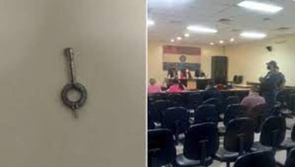 Detectan que miembro del clan Rotela fue hasta su juicio oral al Palacio de Justicia con llave de sus esposas en su billetera