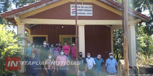 PIDEN PERSONAL DE SALUD PARA PUESTO DE PUERTO TRINIDAD EN NVA. ALBORADA - Itapúa Noticias