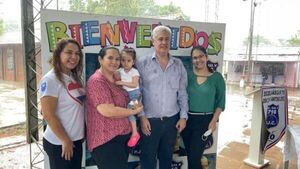 José Carlos Acevedo inauguró reformas en la Escuela Básica n° 710 Don Carlos Antonio López