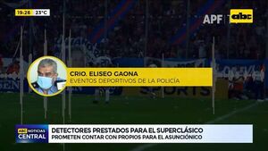 Detectores prestados para el superclásico - ABC Noticias - ABC Color