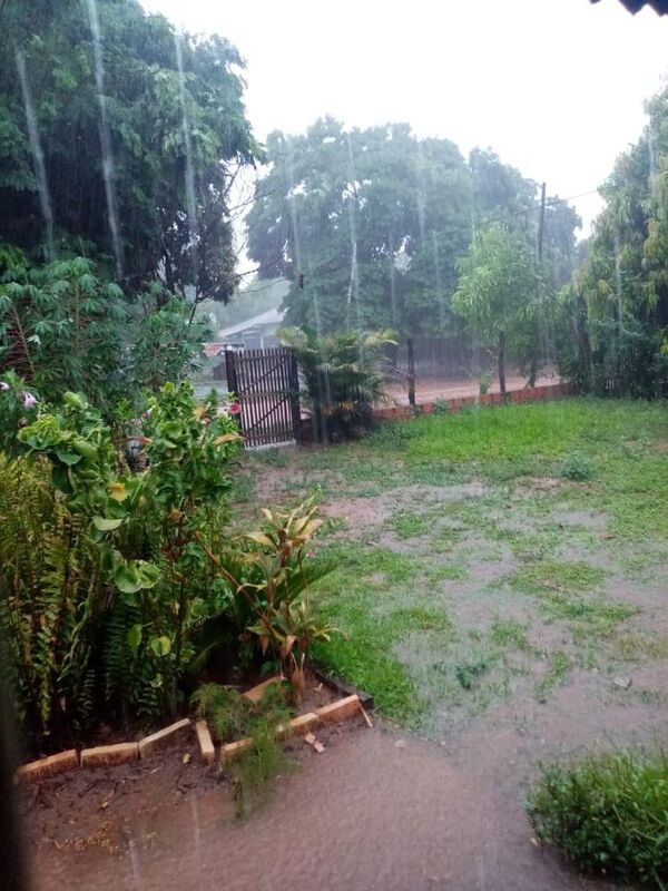 Primera buena lluvia general que riega el campo, tras la larga sequía - Nacionales - ABC Color