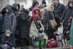 Más de 2,5 millones de personas huyeron de la guerra en Ucrania, según la ONU