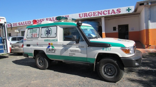 Atentado en Canindeyú: balean ambulancia y matan al paciente