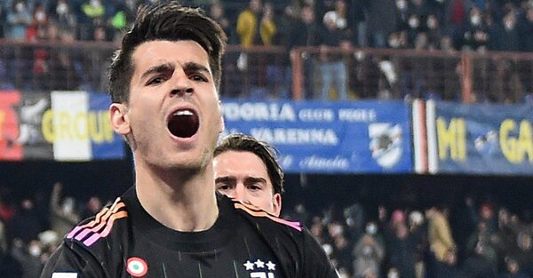 Juventus vence a la Sampdoria con doblete de Morata y mete presión a los de arriba