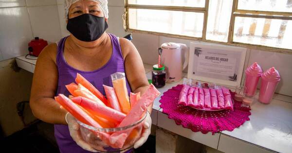 La Nación / Reclusas venden helados para ayudar a sus familias