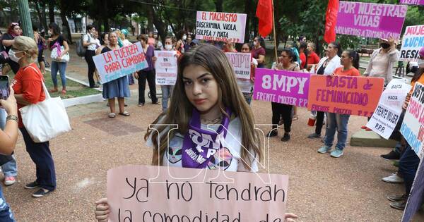 La Nación / El 8M se hizo sentir en Asunción