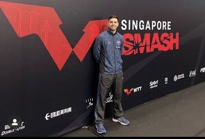 El mesatenista Marcelo Aguirre, presente en el Grand Smash 2022 - Polideportivo - ABC Color