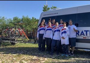 Ciclistas paraguayos compiten en Brasil - Polideportivo - ABC Color