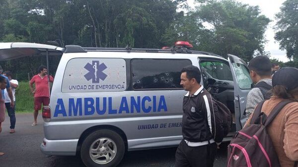 Muere la segunda víctima tras ataque de sicarios a ambulancia en Canindeyú