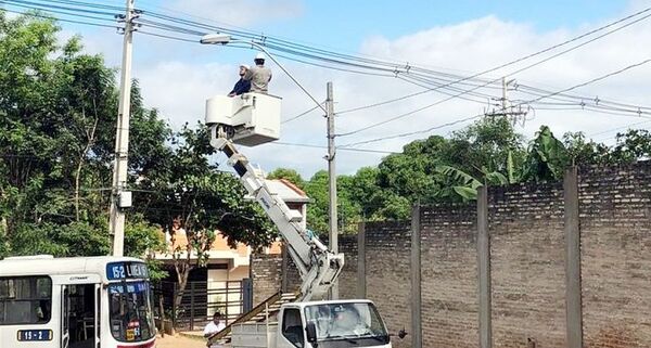 Zonas de área metropolitana de Asunción donde se prevén cortes de energía este domingo - Nacionales - ABC Color