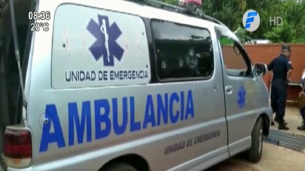 Canindeyú: Confirman muerte de mujer tras ataque de sicarios a ambulancia | Noticias Paraguay