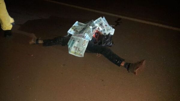 Otra muerte sobre la ruta PY05 a la altura de Ybype