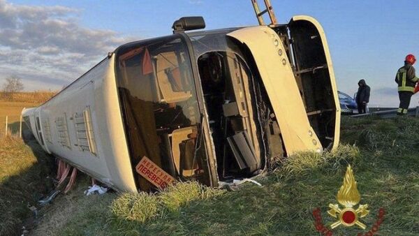 Un muerto al estrellarse autobús con refugiados ucranianos
