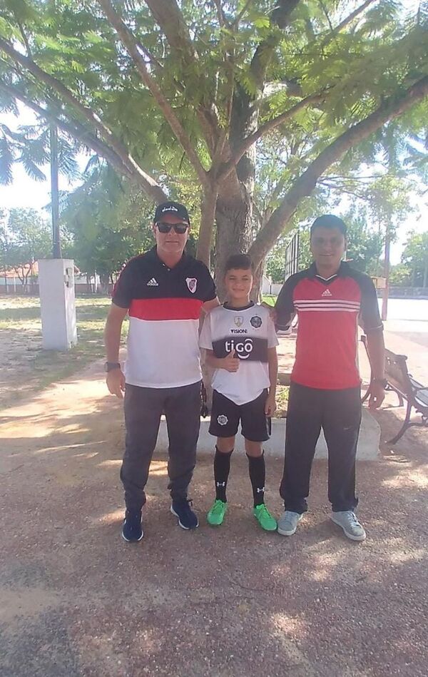 Lucas Pérez de la Escuela de fútbol de Pilar es el nuevo jugador, categoría sub 13 del Olimpia - Fútbol - ABC Color