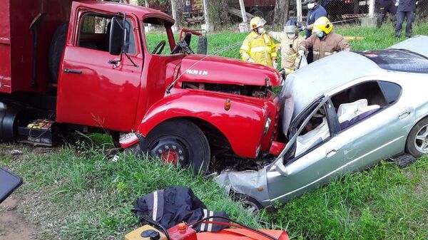 Choque frontal deja un muerto en Ypané - Nacionales - ABC Color