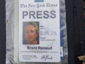 Muere tiroteado en Ucrania el periodista estadounidense Brent Renaud